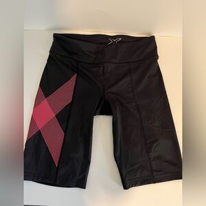 2XU MCS Bonded Mid-Rise Compression Shorts, women’s extra large